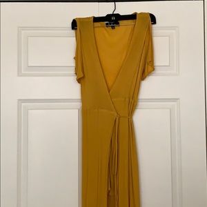 Lulus wrap around maxi dress